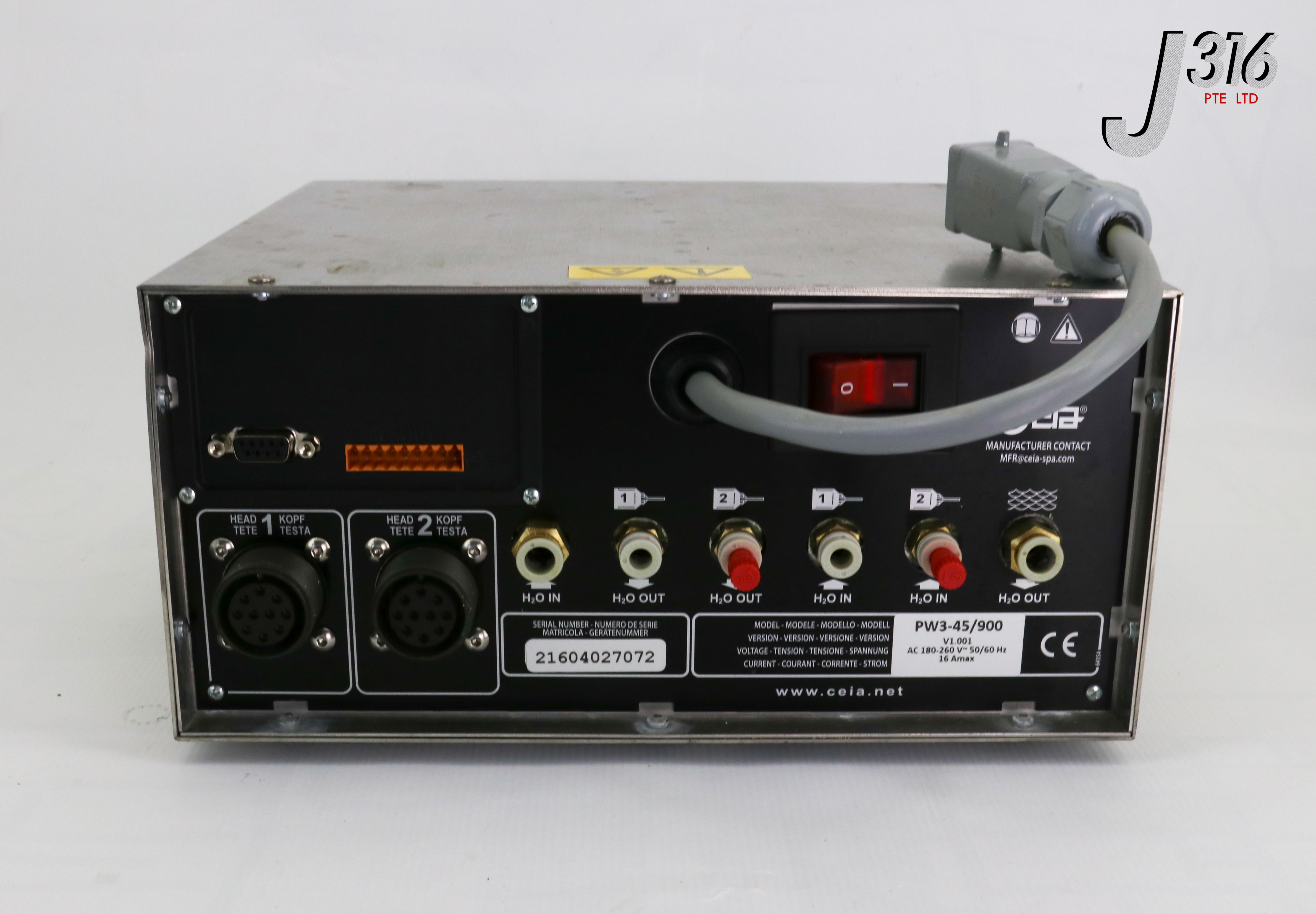 オーダー用 25612 CEIA POWER CUBE 45/900 MICROPROCESSOR CTRLLED INDUCTIVE HTR